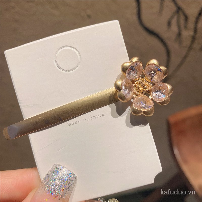 Kẹp Tóc Kim Loại Phong Cách Vintage Âu Mỹ Cho Nữ