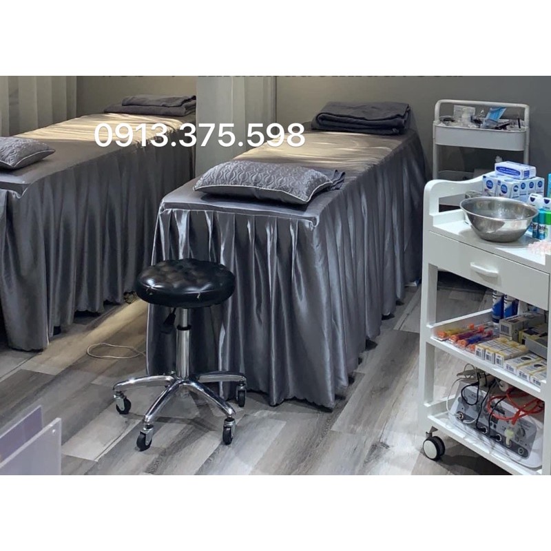 Ga lụa Trơn Trải Giường SPA