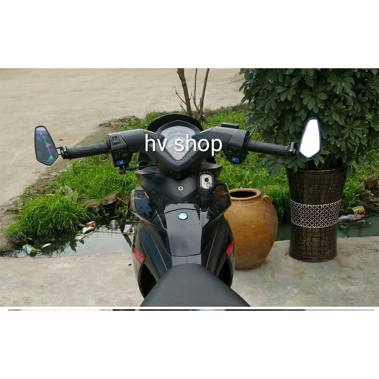 kinh hau xe may Bộ 2 Gương gù xe máy HV 1