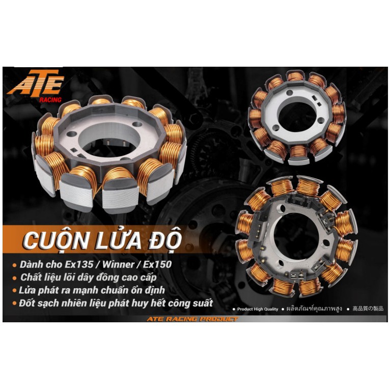 CUỘN LỬA ZIN ( ĐỘ MẠNH) EX135 EX150 WINNER150 SONIC150 ATE