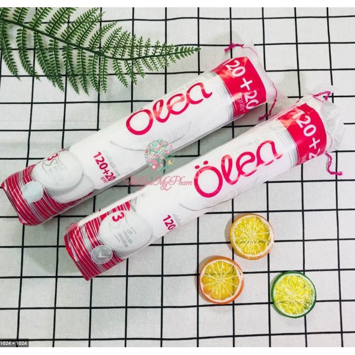 Bông tẩy trang Olea Cotton Pads