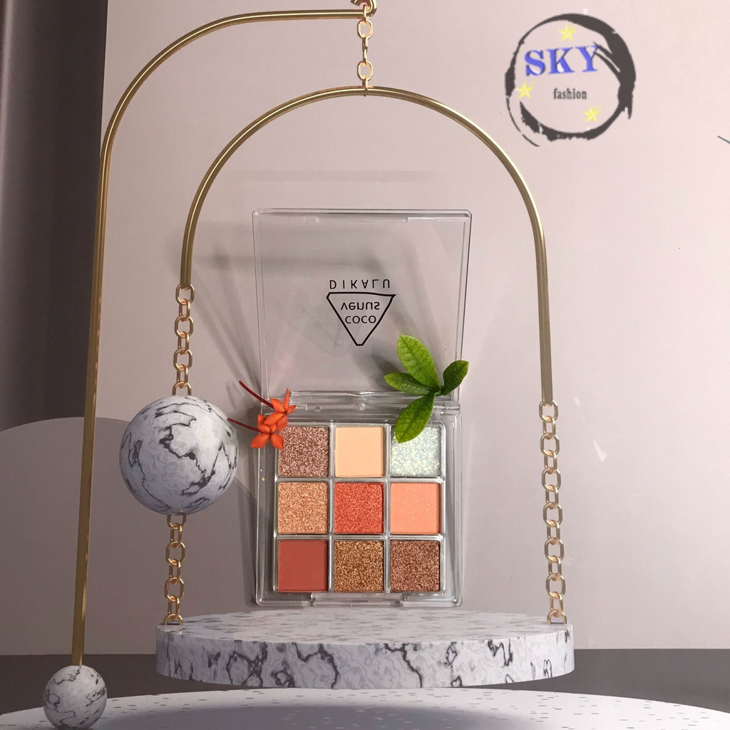 Bảng phấn mắt nhũ 9 màu Dikalu Baby BB1 | BigBuy360 - bigbuy360.vn