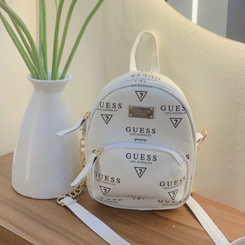 Túi đeo chéo 2 ngăn dáng đứng hoạ tiết chữ siêu xinh cho nữ (ảnh thật shop chụp)