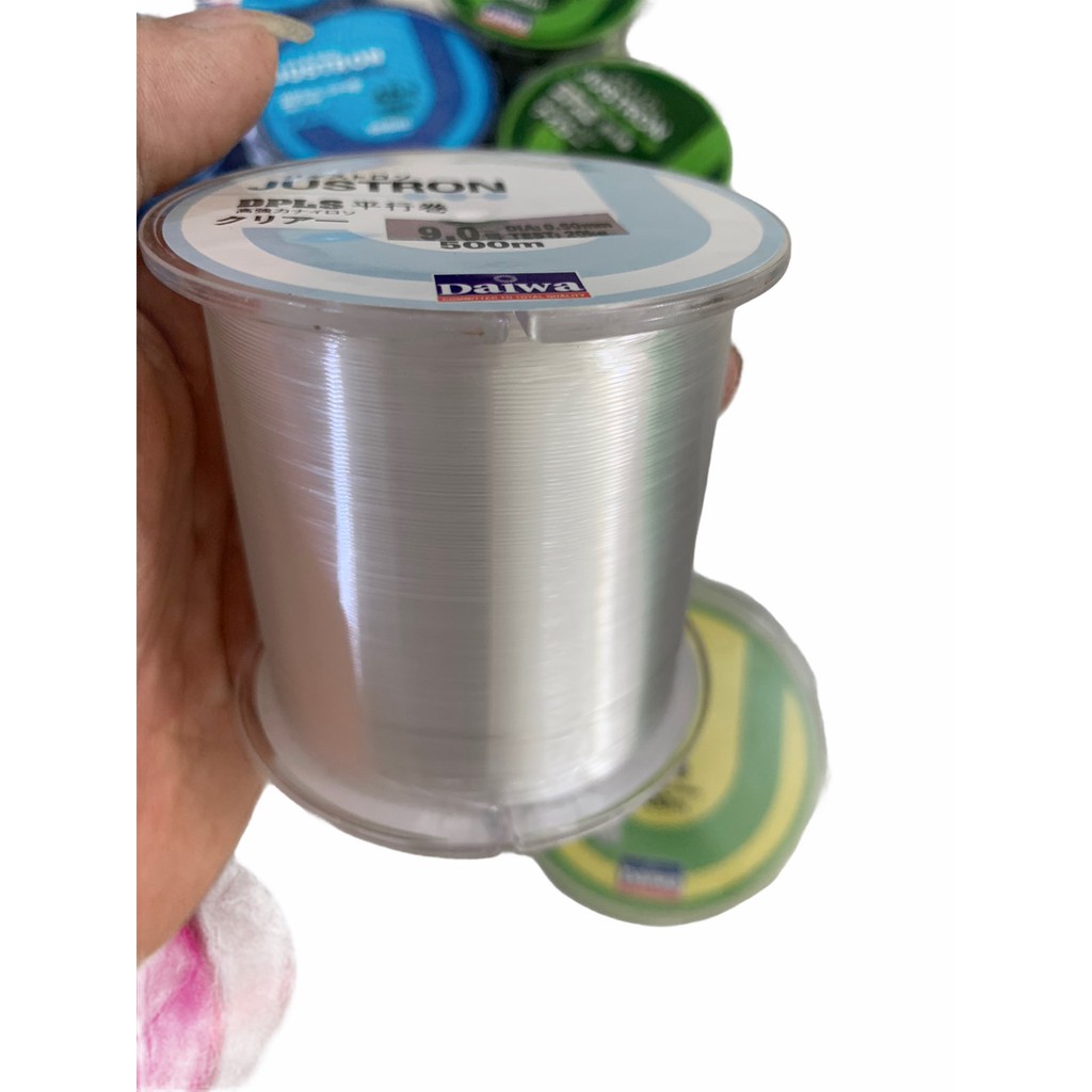 Cước câu Daiwa Justron 500m màu ngẫu nhiên
