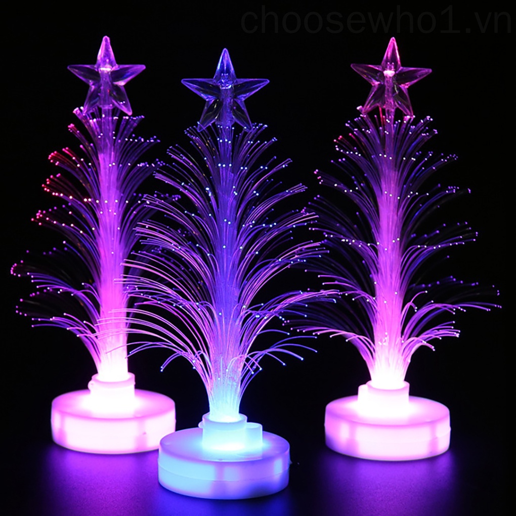 Đèn ngủ để bàn hình cây thông Noel độc đáo trang trí nhà cửa/ quán Bar