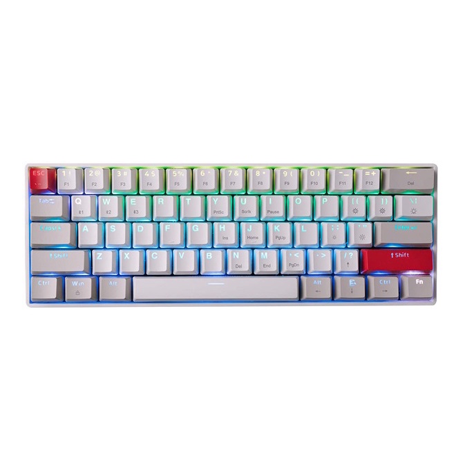 Bàn phím cơ Bluetooth Lasa không dây cao cấp chính hãng cho game thủ brown switch giá rẻ loại bàn phím cơ Newmen GM610E3