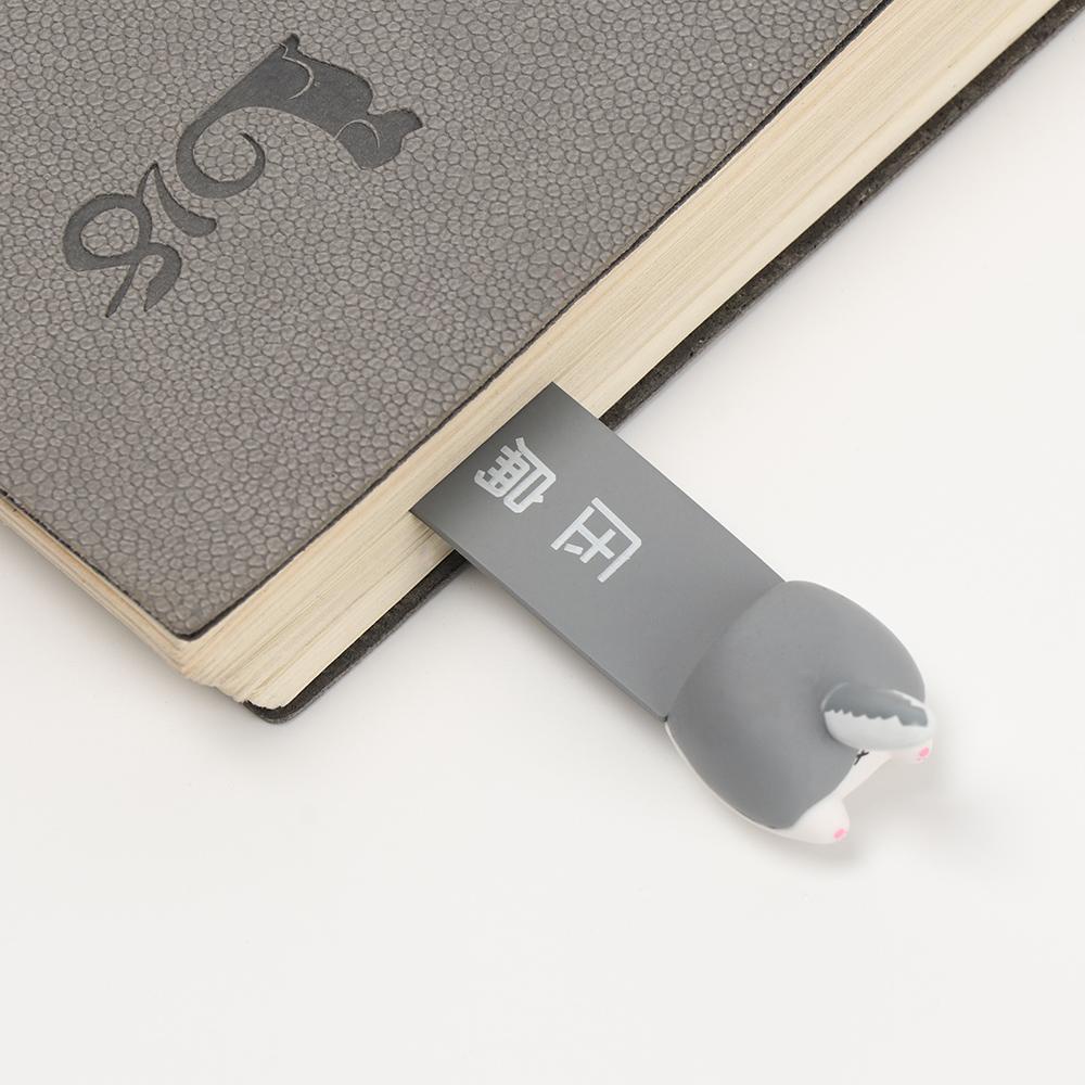 DORAW Thẻ Đánh Dấu Trang Sách Hình Chó Mèo DIY