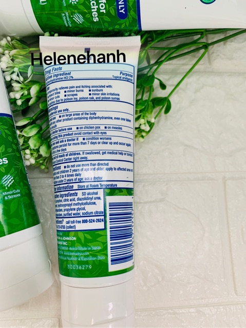 Kem bôi ngoài da Extra Strength Benadryl Itch Stopping 103ML