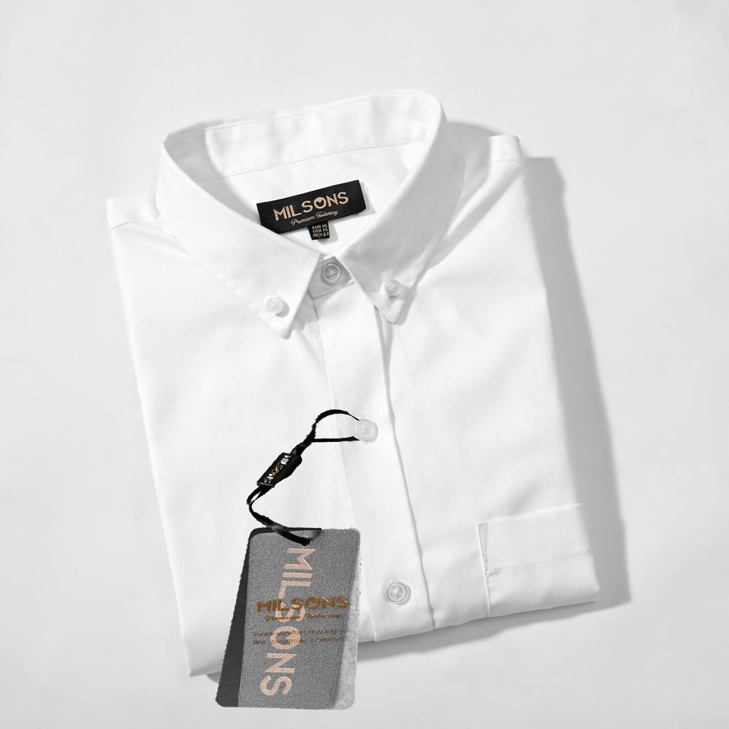 [CHÍNH HÃNG] Áo sơ mi tay ngắn 👘 áo sơ mi vải Oxford cao cấp nam | BASICHOUSE | BigBuy360 - bigbuy360.vn