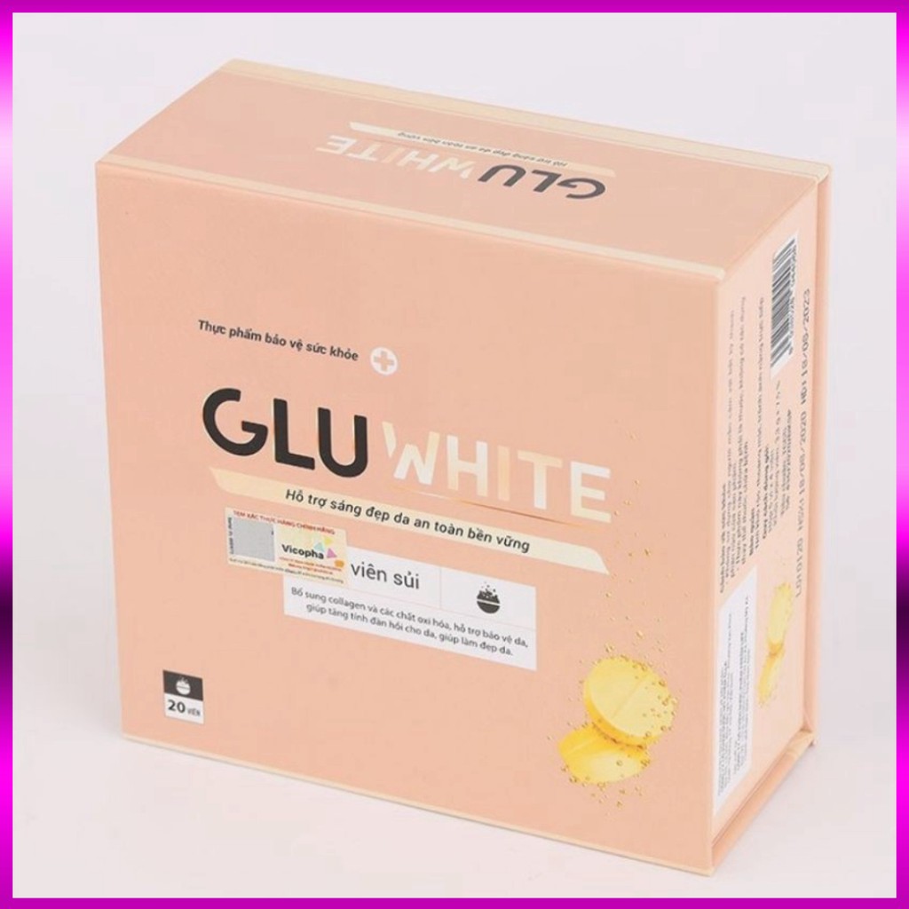 Viên Uống Trắng Da GluWHITE Dạng Sủi Với Collagen, Vitamin C Hỗ Trợ Làm Đẹp Da, Giảm Mờ Nám. Hiệu Quả Sau 30 Ngày | BigBuy360 - bigbuy360.vn