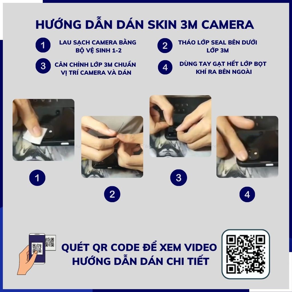 Miếng dán camera rog phone 6 skin 3m chính hãng nhập khẩu từ USA chống trầy xướt mua 1 tặng 1 phụ kiện huỳnh tân store