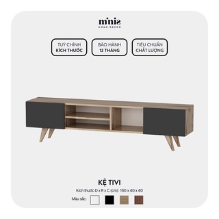 Tủ Kệ Tivi Gỗ Minis hiện đại, tối giản. đã lắp đặt sẵn, bảo hành 12 tháng