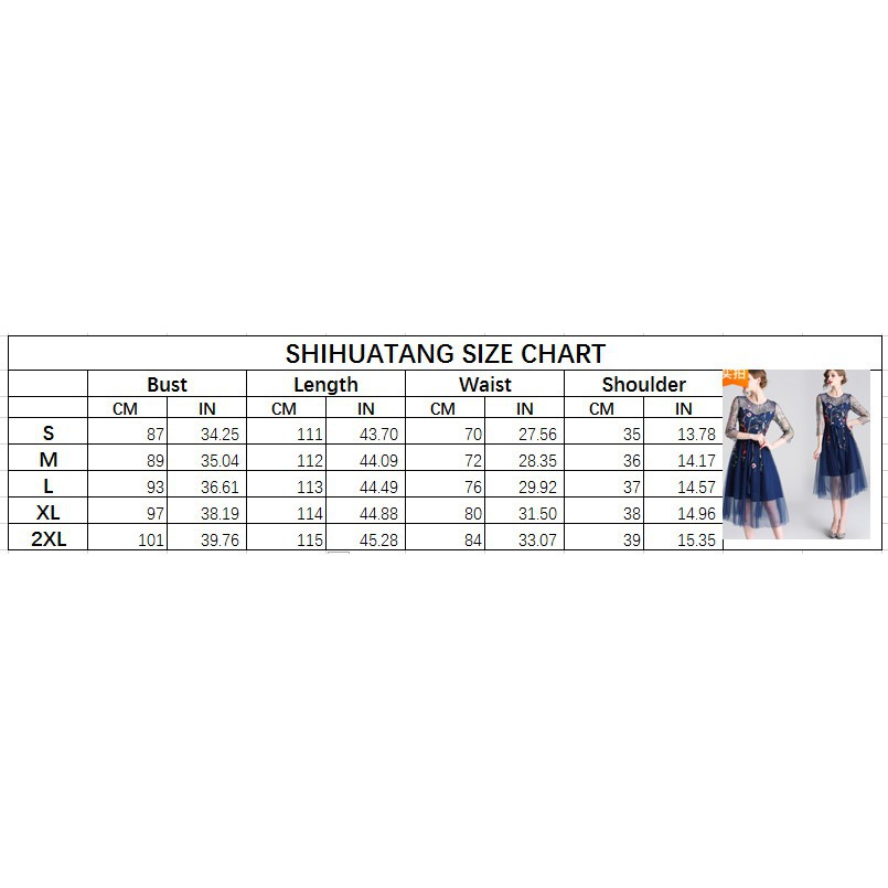 Real Shot Women's High Quality Embroidered Mesh Midi Party Dress | BigBuy360 - bigbuy360.vn