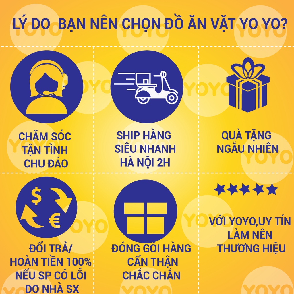 500G Quẩy Xoắn Ngon Thượng Hạng từ Đồ Ăn Vặt Yoyo &quot;Ăn là mê&quot;