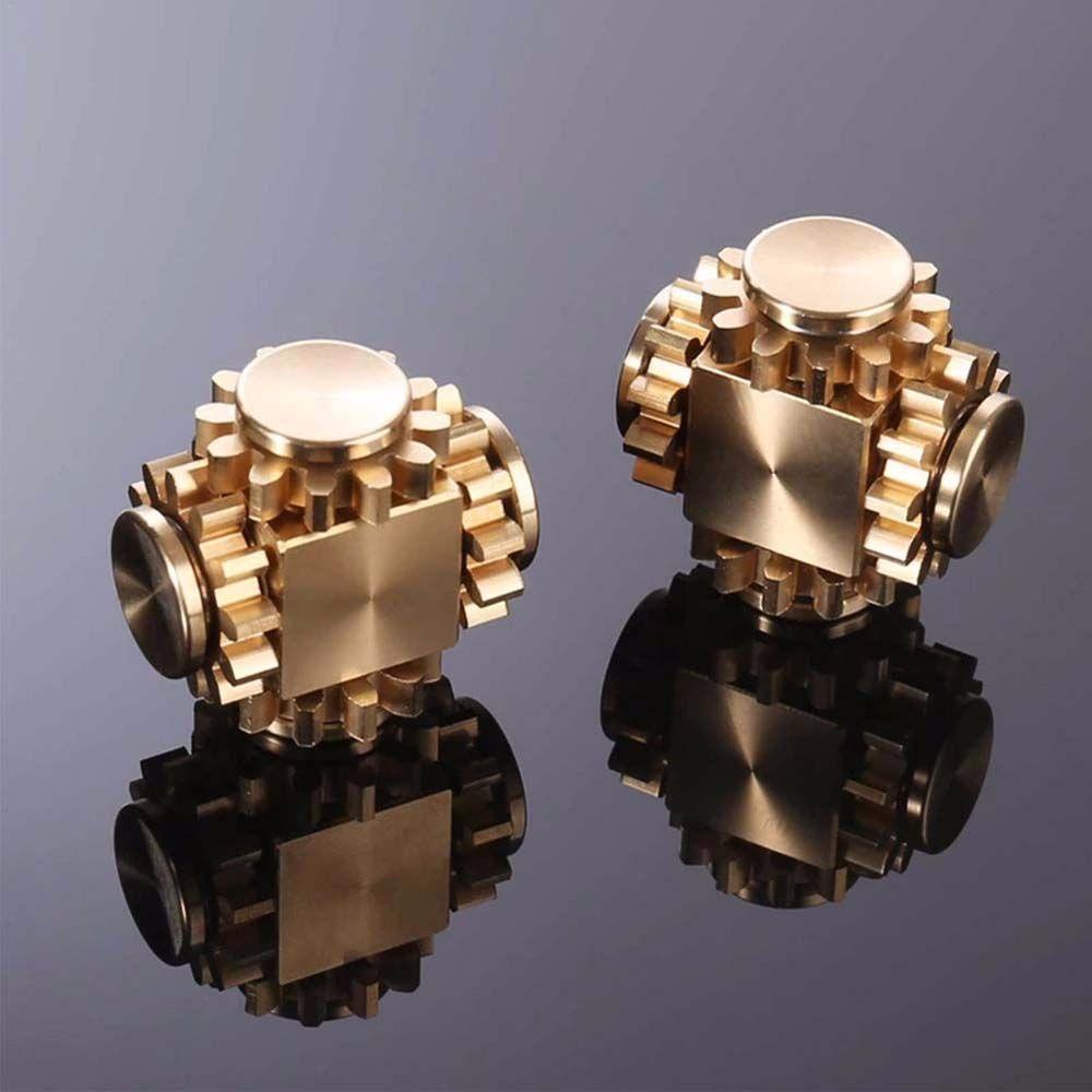 Con Quay Đồ Chơi Fidget Spinner BằNg HợP Kim ĐồNg Thau GiúP GiảM Stress