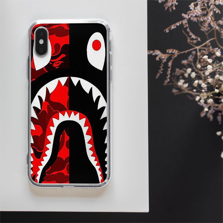 Ốp di động Bape on Iphone 7/7Plus/8/8Plus/X/Xs/Xs Max/11/11 Promax/12/12 Promax BAPPOD00187