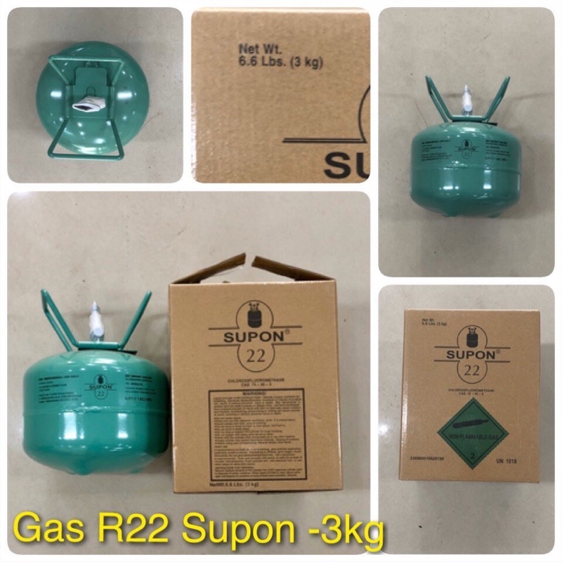 Gas lạnh - Môi chất lạnh ga R22 SUPON loại 3kg