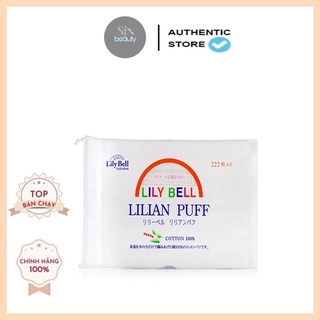 BÔNG TẨY TRANG LILY BELL LILIAN PUFF [222 miếng]