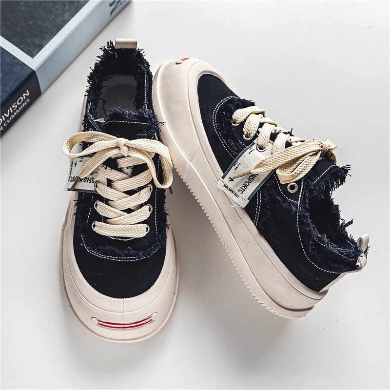 Giày Thể Thao Nam 2023 ,Giày Sneaker Nam Canvas 2023 ,Tăng Chiều Cao 5cm