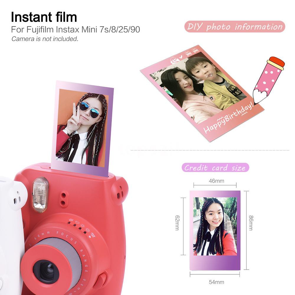 Fuji Instax Mini 10 tờ film fujifilm