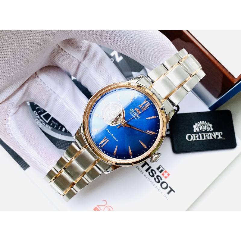 ĐỒNG HỒ THỜI TRANG NAM ORIENT AUTOMATIC RA-AG0433L00CB Limited Bambino Open heart 2021 Phiên Bản Limited Kỷ Niệm 70 năm