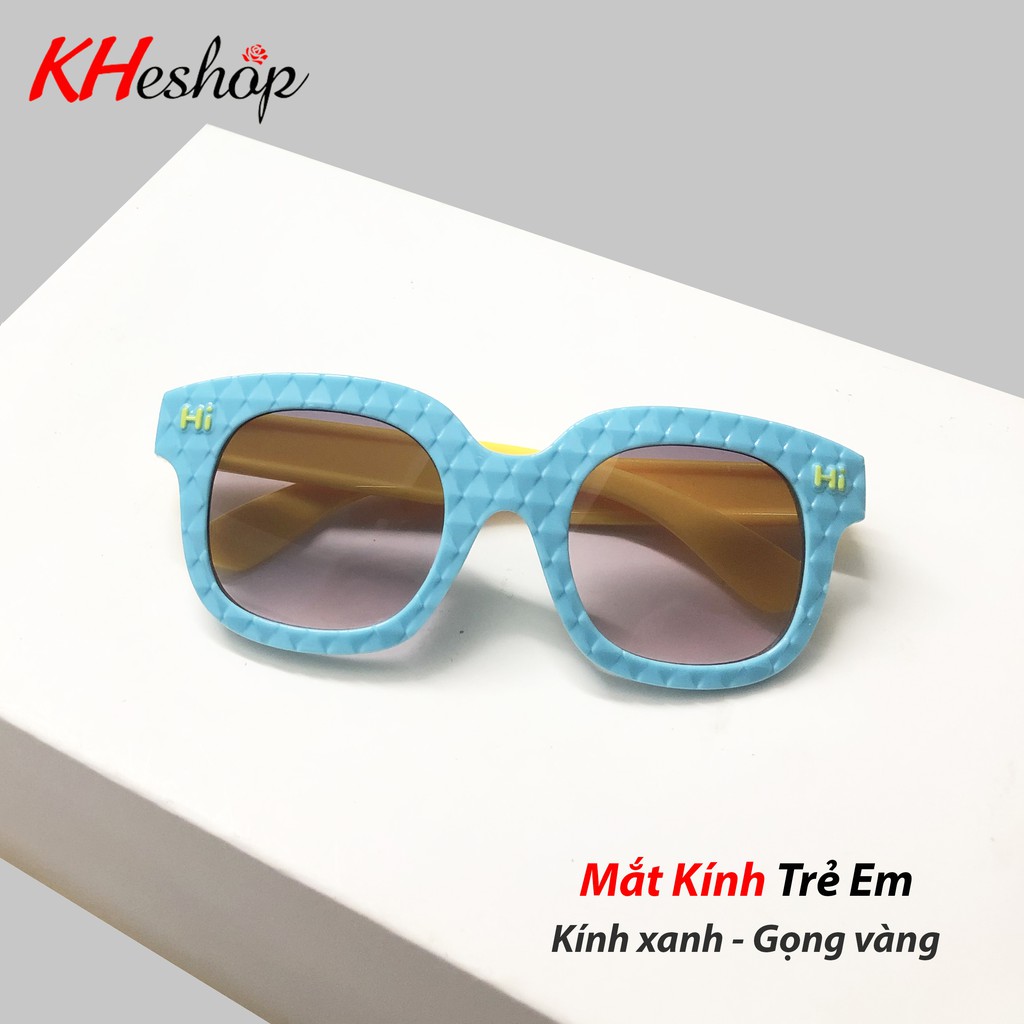 Kính mắt thời trang, kính râm đi nắng cho bé chữ Hi mã Y1559