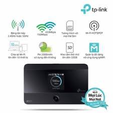 Bộ Phát WiFi 3G 4G TP-Link M7350 (Đen)