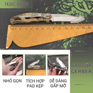 Dao gấp bỏ túi Gerber Paraframe mini nhỏ gọn mang theo hàng ngày