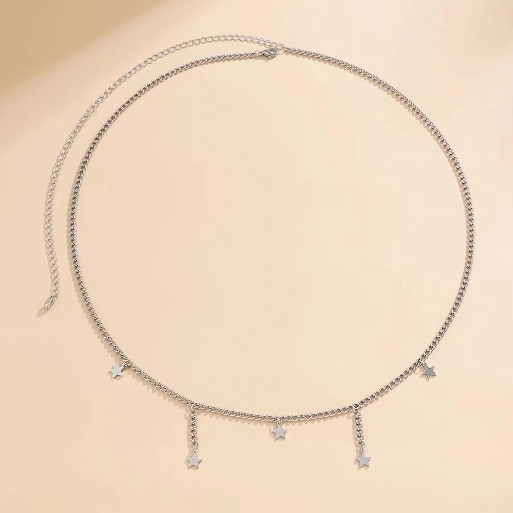 Chain thắt eo phụ kiện trang trí nổi bật vòng eo được sử dụng khi mặc áo croptop, bikini,..