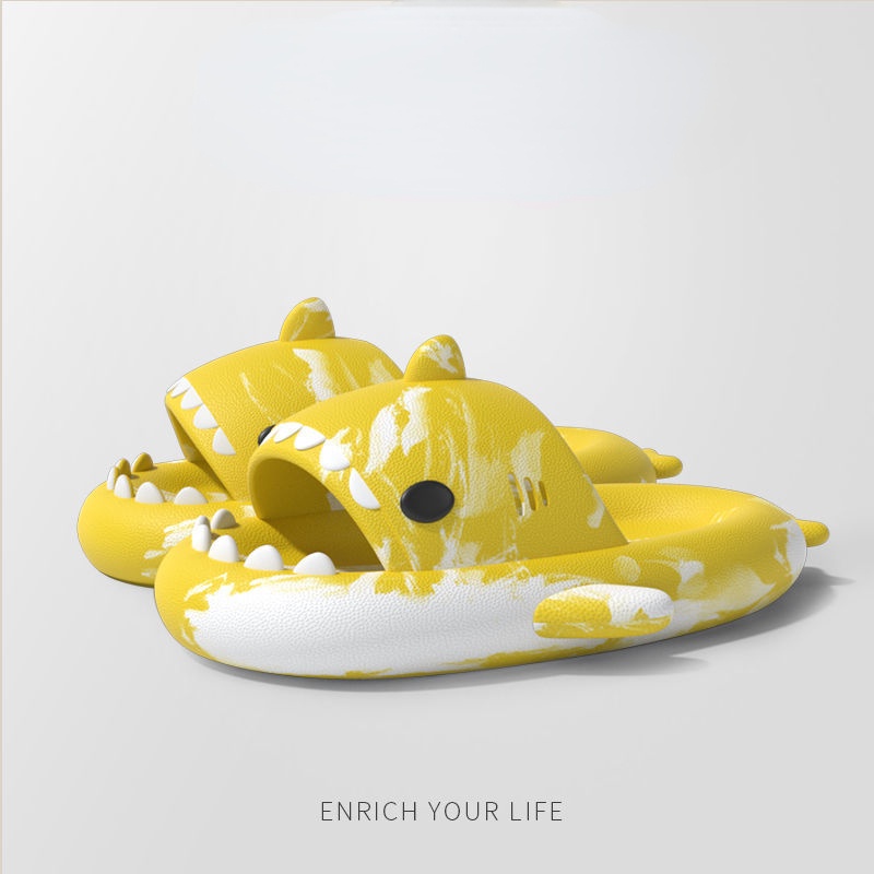 4cm Dép Đi Trong Nhà/Ngoài Trời Hình Cá Mập Dễ Thương Cho Người Lớn Và Trẻ Em dép đi trong nhà dép đi trong nhà tắm