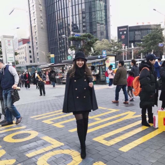 KHOÁT DẠ CAPE ĐEN DUY NHẤT | BigBuy360 - bigbuy360.vn