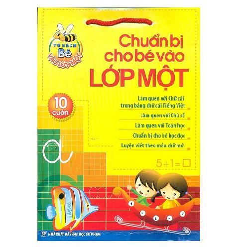 Sách - Chuẩn Bị Cho Bé Vào Lớp Một (Bộ 10 Cuốn)