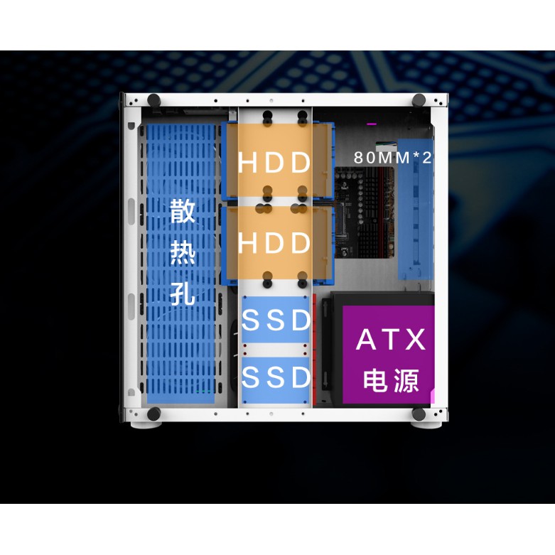 Vỏ Case 2 Mặt Kính Cường Lực Coolmoon Aquarius Plus