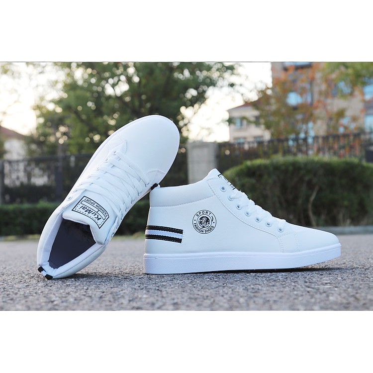 Giày cao cổ nam Sport gót kẻ thời trang hiện đại phù hợp với nhiều lứa tuổi | BigBuy360 - bigbuy360.vn