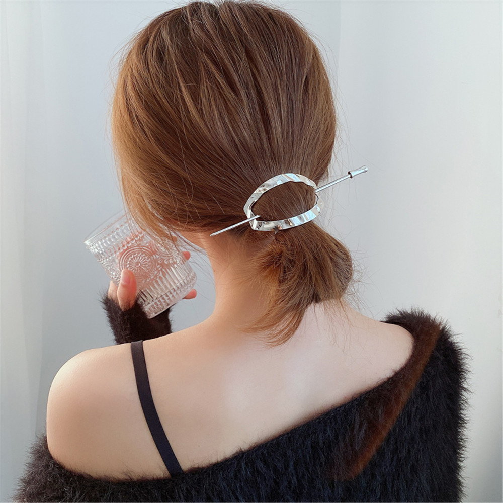 (Hàng Mới Về) Kẹp Tóc Kim Loại Đính Ngọc Trai Thời Trang Mihan1