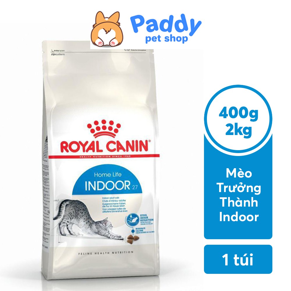 Hạt Royal Canin Indoor 27 Cho Mèo Trưởng Thành Nuôi Trong Nhà