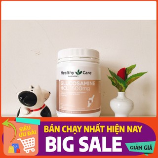 [SALES SỐC] VIÊN UỐNG BỔ SUNG GLUCOSAMINE HCL 1500MG HEALTHY CARE CỦA ÚC