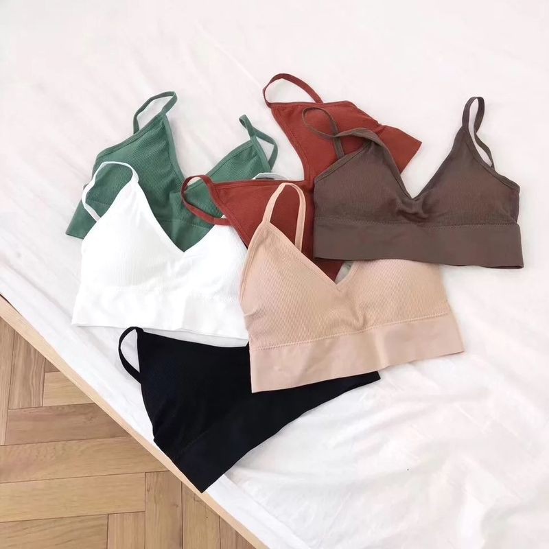 Áo bra Vacone áo lót nữ thun gân khoét lưng siêu đẹp AL15 | BigBuy360 - bigbuy360.vn