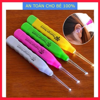 Dụng Cụ Lấy Ráy Tai Có Đèn Đầu Mềm An Toàn Cho Bé