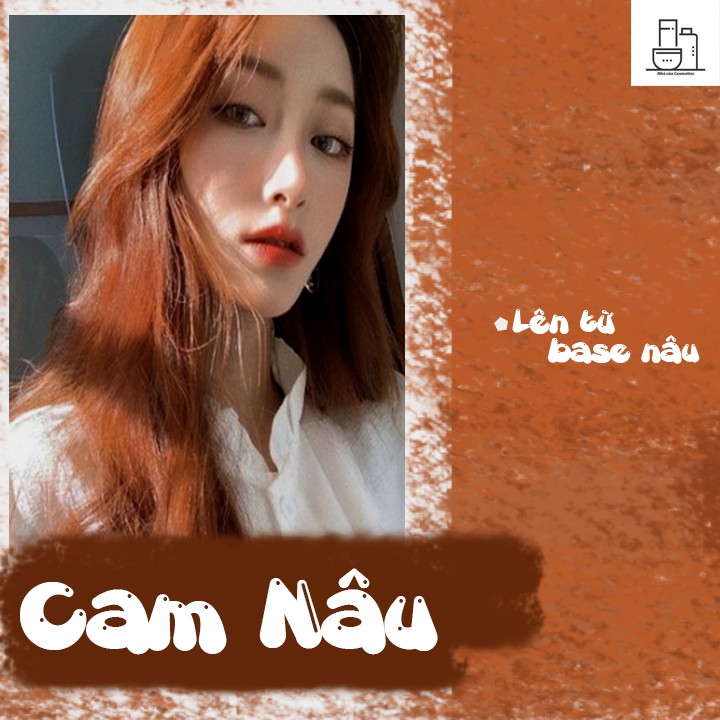 Thuốc nhuộm tóc màu Cam Nâu