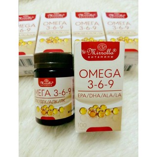 Viên uống Omega 369 Mirrolla Nga 100 viên