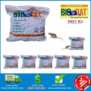 Combo 05 gói thuốc diệt chuột Biorat - 05 Biorat