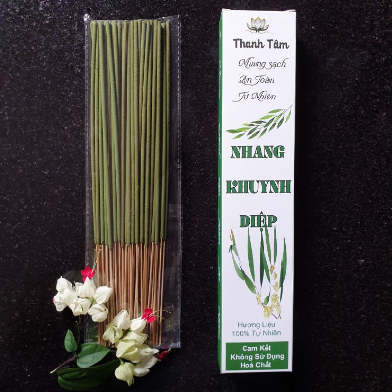 Hương/Nhang Thanh Tâm 100% TựNhiên/Không Hóa Chất Độc Hại/Hộp 50 Que