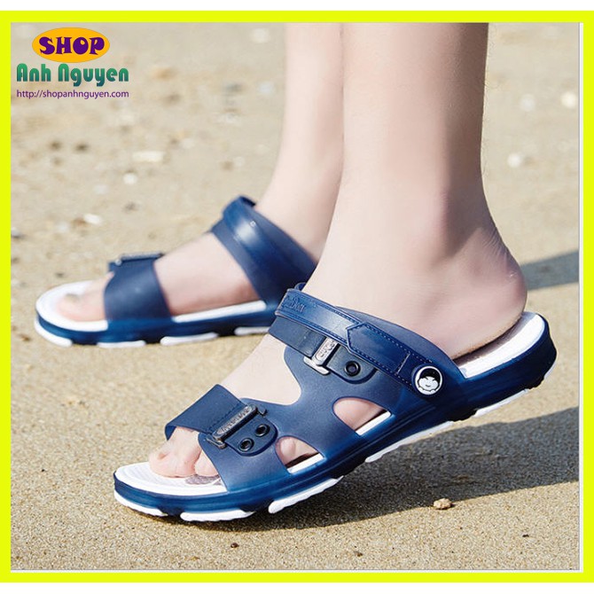 Dép Nam đi mưa chống trơn mềm nhẹ - T0165