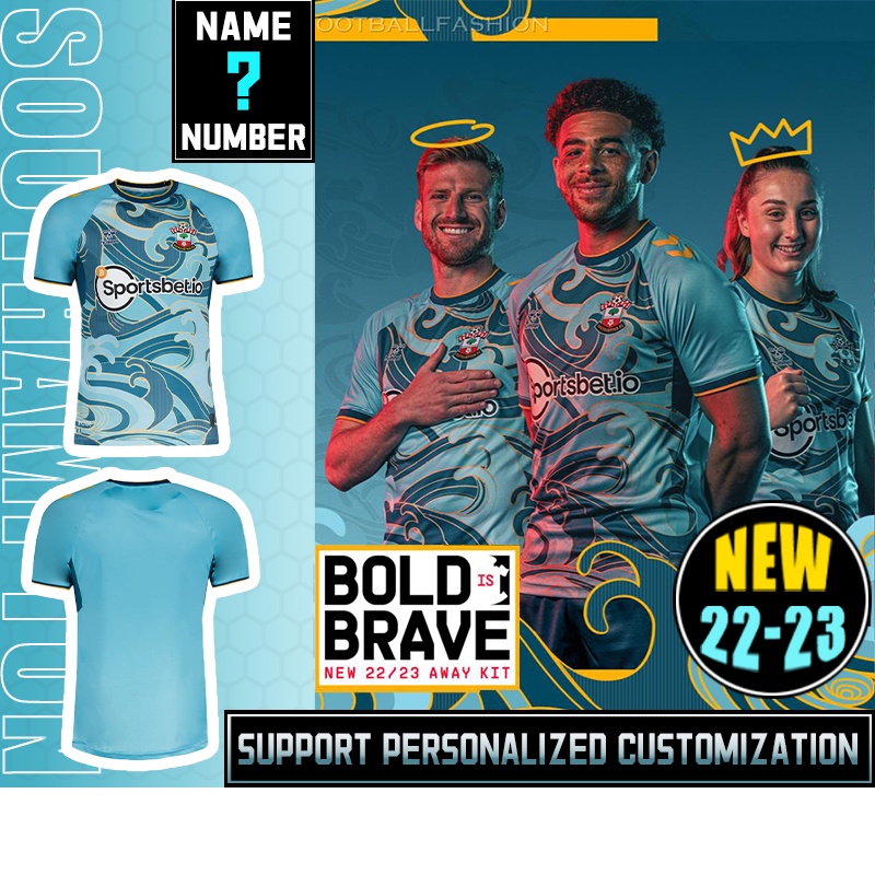 Áo Bóng Đá Sân Khách Southampton Size s-4xl * 22-23