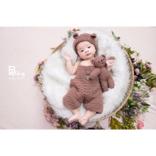 Set đồ len chụp studio cho bé