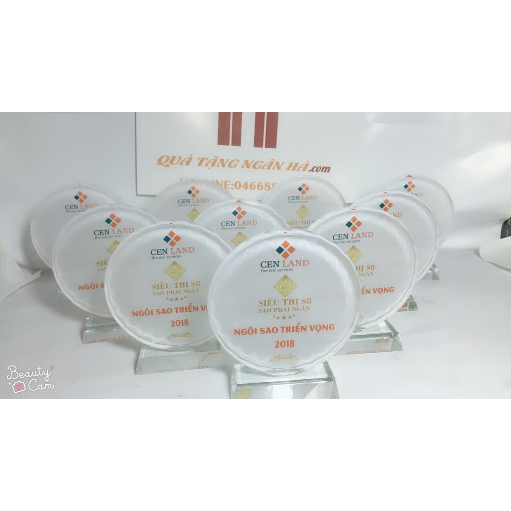 Biểu trưng pha lê mặt nguyệt