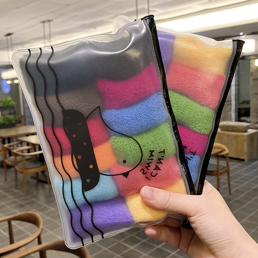 Bộ 6/ 12 dây buộc tóc co giãn nhiều màu sắc thời trang dành cho nữ