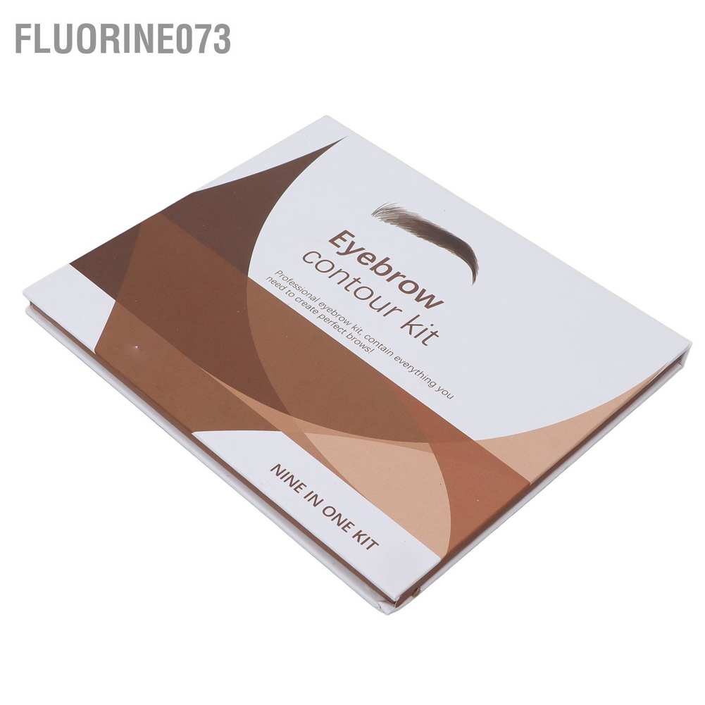 [Hàng mới về] Bộ bảng phấn mắt Fluorine073 6 màu kèm phụ kiện 105g