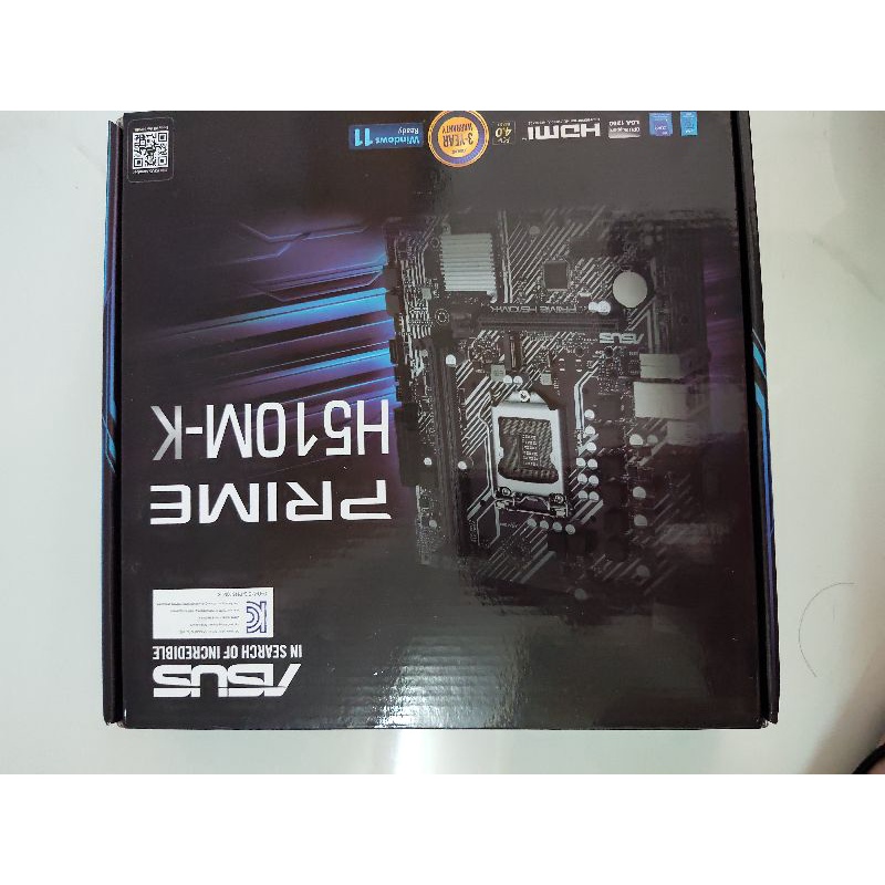 Bảng mạch h410 h510 asus h510m-k sử dụng cho cpu thế hệ 10 và 11